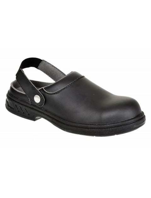 Portwest FW82 - Steelite Safety Clog SB AE WRU - Black Footwear